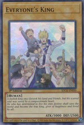 Image of Everyone's King [SDCK-EN050] Ultra Rare