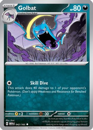 Image of Golbat (042/165) [Scarlet & Violet 151]