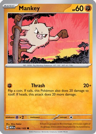 Image of Mankey (056/165) [Scarlet & Violet 151]
