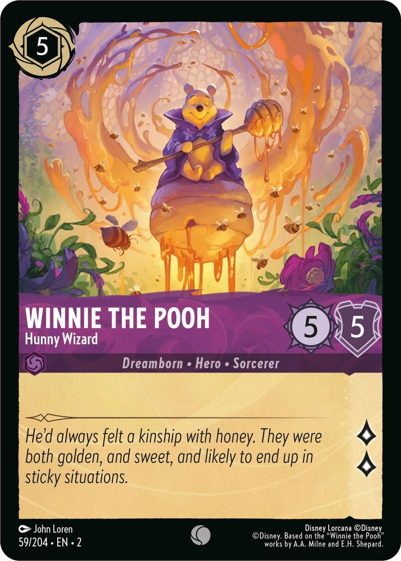 Image of Winnie the Pooh - Hunny Wizard (59/204) [Rise of the Floodborn]