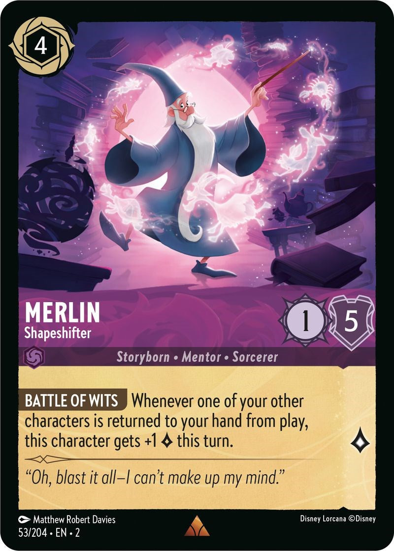 Image of Merlin - Shapeshifter (53/204) [Rise of the Floodborn]