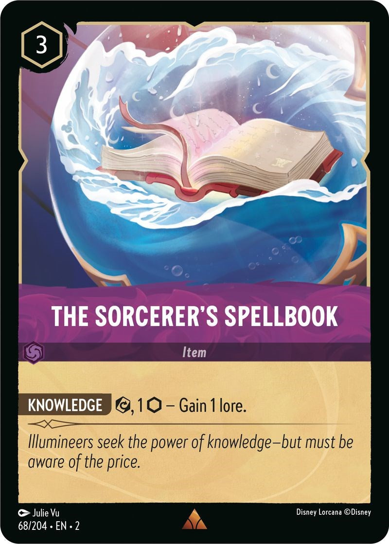 Image of The Sorcerer's Spellbook (68/204) [Rise of the Floodborn]