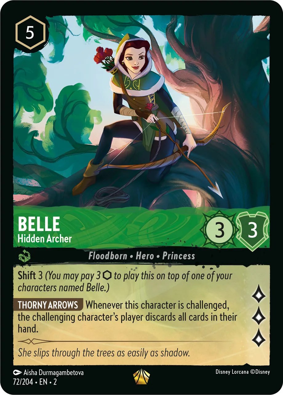Image of Belle - Hidden Archer (72/204) [Rise of the Floodborn]