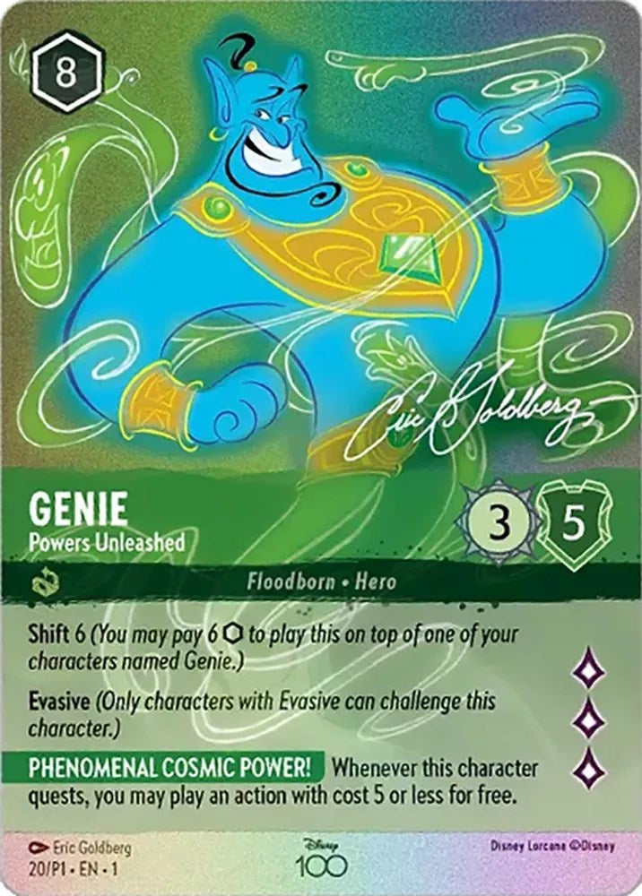 Image of Genie - Powers Unleashed (Enchanted) (20) [Disney100 Promos]