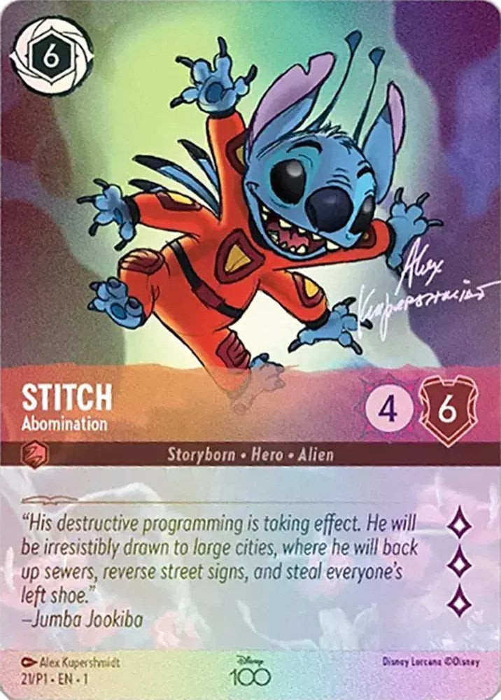 Image of Stitch - Abomination (Enchanted) (21) [Disney100 Promos]