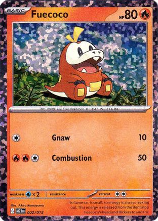 Image of Fuecoco (002/015) [McDonald's Promos: 2023 Collection]