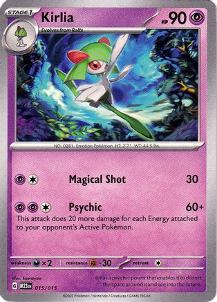 Image of Kirlia (015/015) [McDonald's Promos: 2023 Collection]