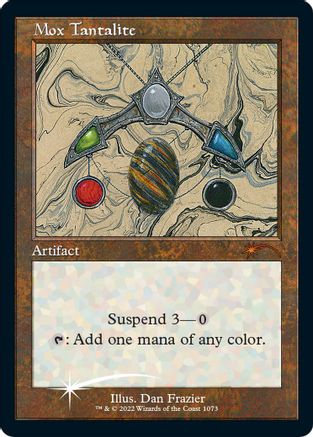 Image of Mox Tantalite (Retro Foil Etched) [Secret Lair Drop Series]
