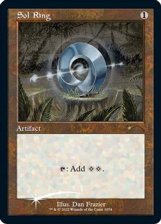 Image of Sol Ring (Retro Foil Etched) [Secret Lair Drop Series]