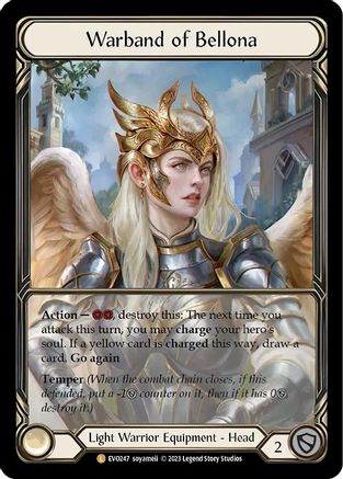 Image of Warband of Bellona [EVO247] (Bright Lights)  Cold Foil