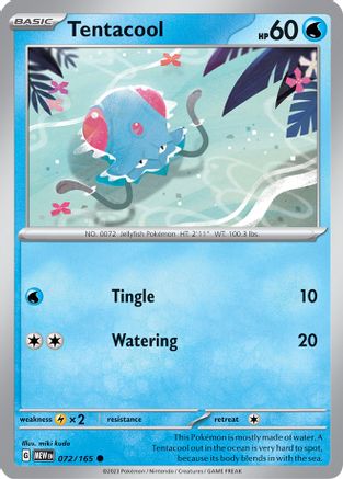 Image of Tentacool (072/165) [Scarlet & Violet 151]