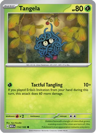 Image of Tangela (114/165) [Scarlet & Violet 151]