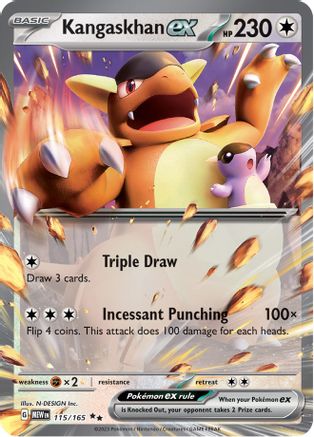 Image of Kangaskhan ex (115/165) [Scarlet & Violet 151]