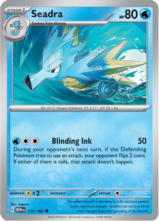 Image of Seadra (117/165) [Scarlet & Violet 151]