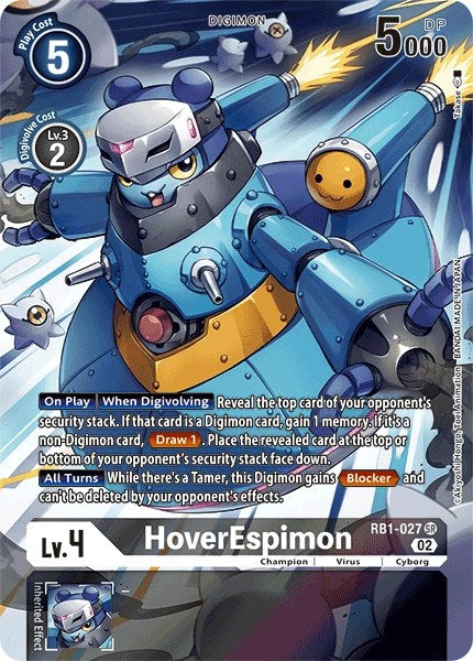 Image of HoverEspimon (Textured Alternate Art) [Resurgence Booster]