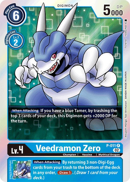Image of Veedramon Zero [P-011] (Resurgence Booster Reprint) [Resurgence Booster]