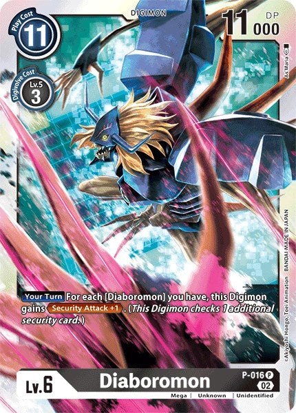 Image of Diaboromon [P-016] (Resurgence Booster Reprint) [Resurgence Booster]