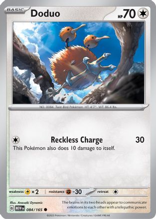 Image of Doduo (084/165) [Scarlet & Violet 151]