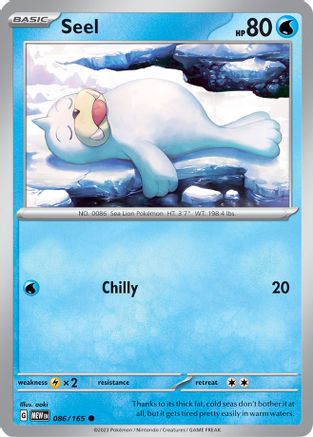Image of Seel (086/165) [Scarlet & Violet 151]