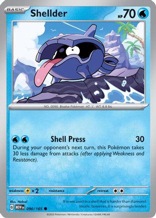 Image of Shellder (090/165) [Scarlet & Violet 151]