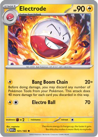 Image of Electrode (101/165) [Scarlet & Violet 151]