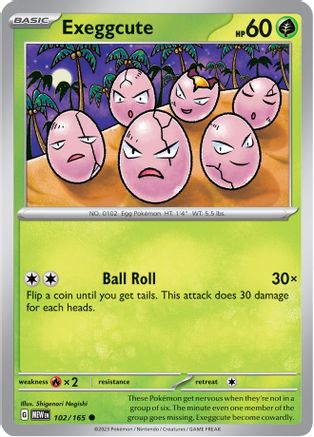 Image of Exeggcute (102/165) [Scarlet & Violet 151]