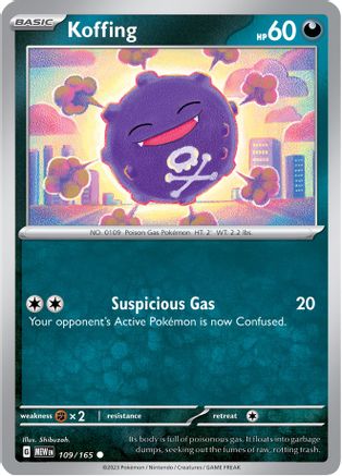 Image of Koffing (109/165) [Scarlet & Violet 151]