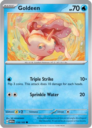Image of Goldeen (118/165) [Scarlet & Violet 151]
