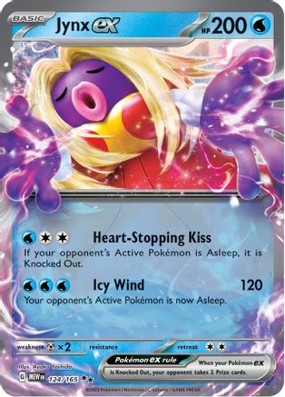 Image of Jynx ex (124/165) [Scarlet & Violet 151]