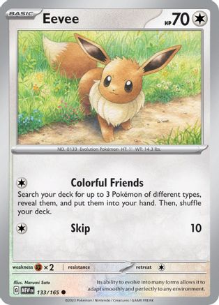 Image of Eevee (133/165) [Scarlet & Violet 151]