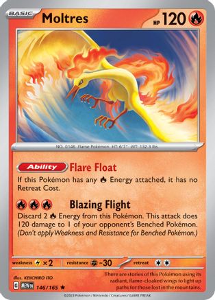 Image of Moltres (146/165) [Scarlet & Violet 151]
