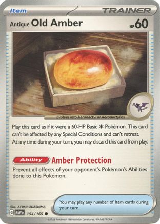 Image of Antique Old Amber (154/165) [Scarlet & Violet 151]