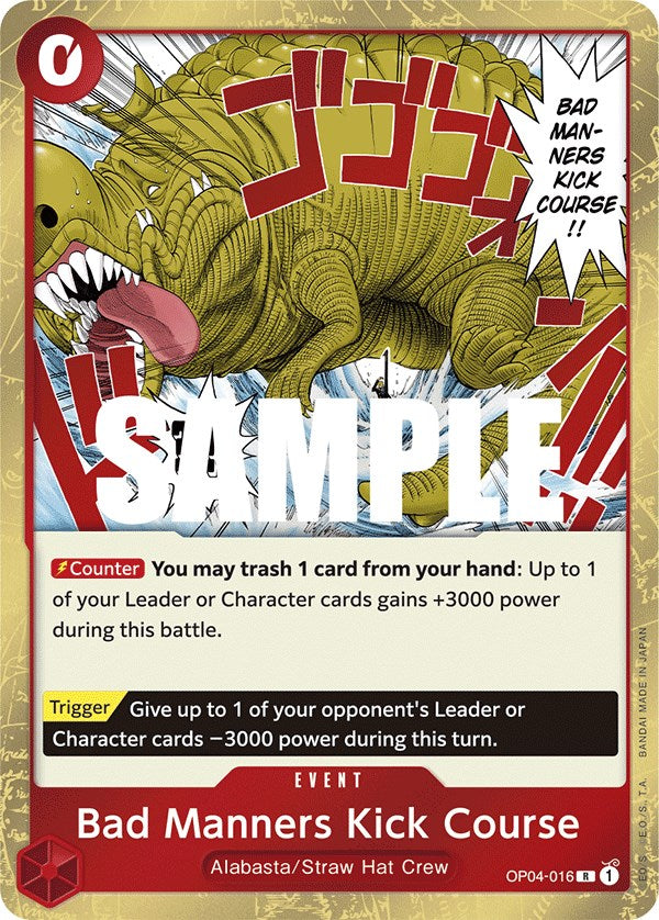 Image of Bad Manners Kick Course [Kingdoms of Intrigue]