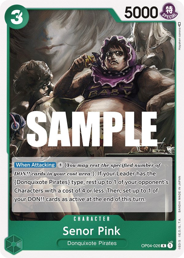 Image of Senor Pink [Kingdoms of Intrigue]