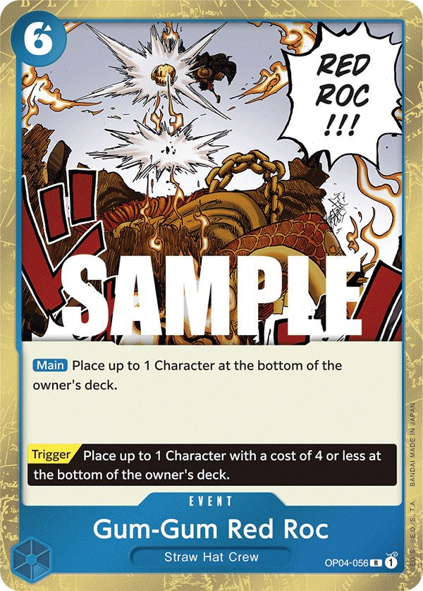 Image of Gum-Gum Red Roc [Kingdoms of Intrigue]