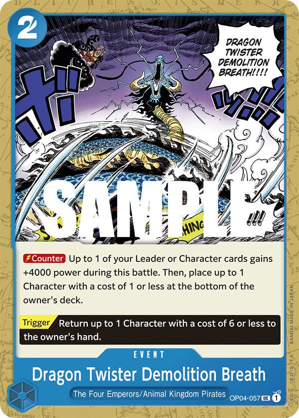 Image of Dragon Twister Demolition Breath [Kingdoms of Intrigue]