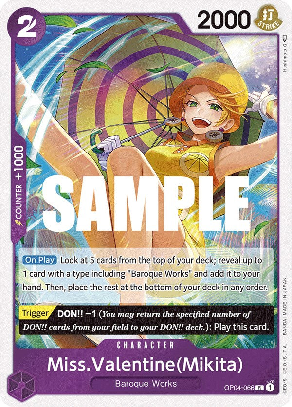 Image of Miss.Valentine(Mikita) [Kingdoms of Intrigue]