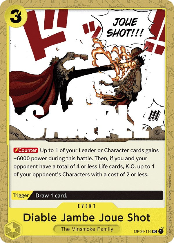 Image of Diable Jambe Joue Shot [Kingdoms of Intrigue]