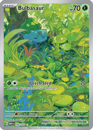 Image of Bulbasaur (166/165) [Scarlet & Violet 151]