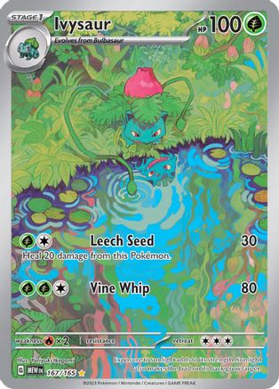 Image of Ivysaur (167/165) [Scarlet & Violet 151]