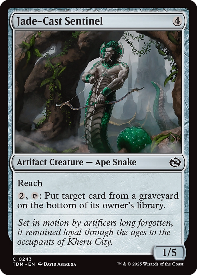 Image of Jade-Cast Sentinel [Tarkir: Dragonstorm]