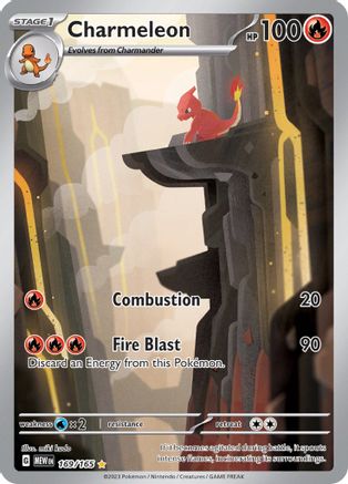 Image of Charmeleon (169/165) [Scarlet & Violet 151]