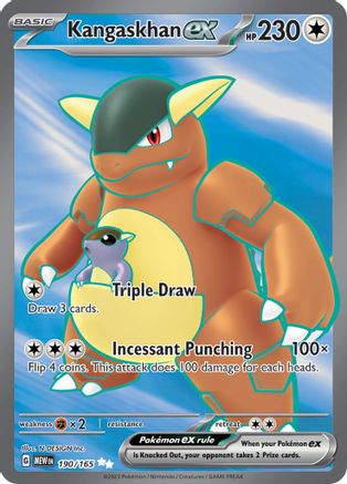 Image of Kangaskhan ex (190/165) [Scarlet & Violet 151]
