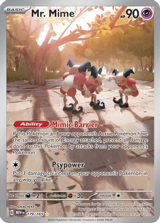 Image of Mr. Mime (179/165) [Scarlet & Violet 151]