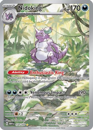 Image of Nidoking (174/165) [Scarlet & Violet 151]