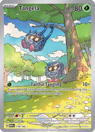 Image of Tangela (178/165) [Scarlet & Violet 151]