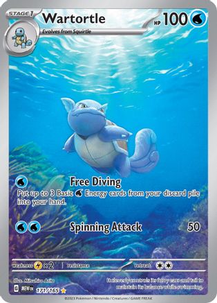 Image of Wartortle (171/165) [Scarlet & Violet 151]