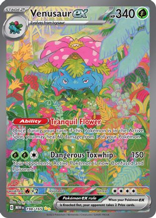 Image of Venusaur ex (198/165) [Scarlet & Violet 151]