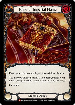 Image of Tome of Imperial Flame [EVO245] (Bright Lights)