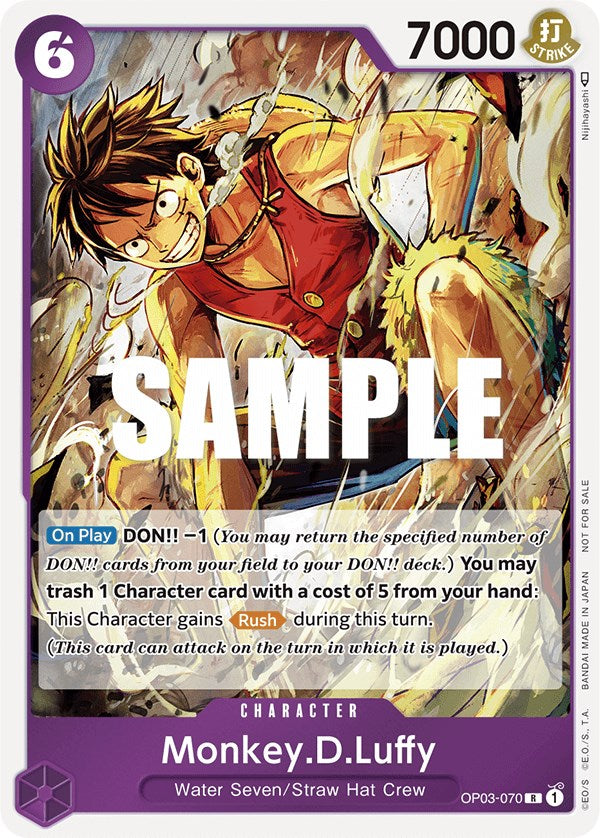 Image of Monkey.D.Luffy (Dash Pack) [Kingdoms of Intrigue]